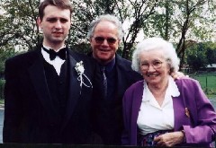Matt Clabaugh; David Dorrough; Julia (Judy) Kish Dorrough; family